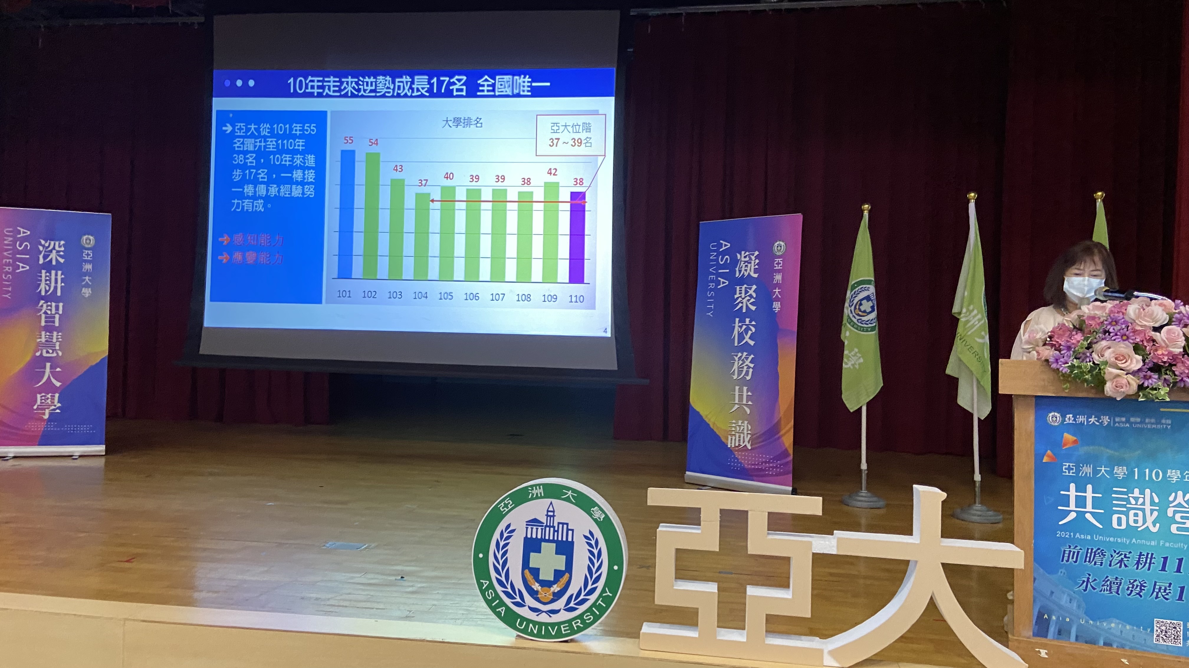「大考通訊社」曾子芳總經理,演講「招生現況分析與策略精進」