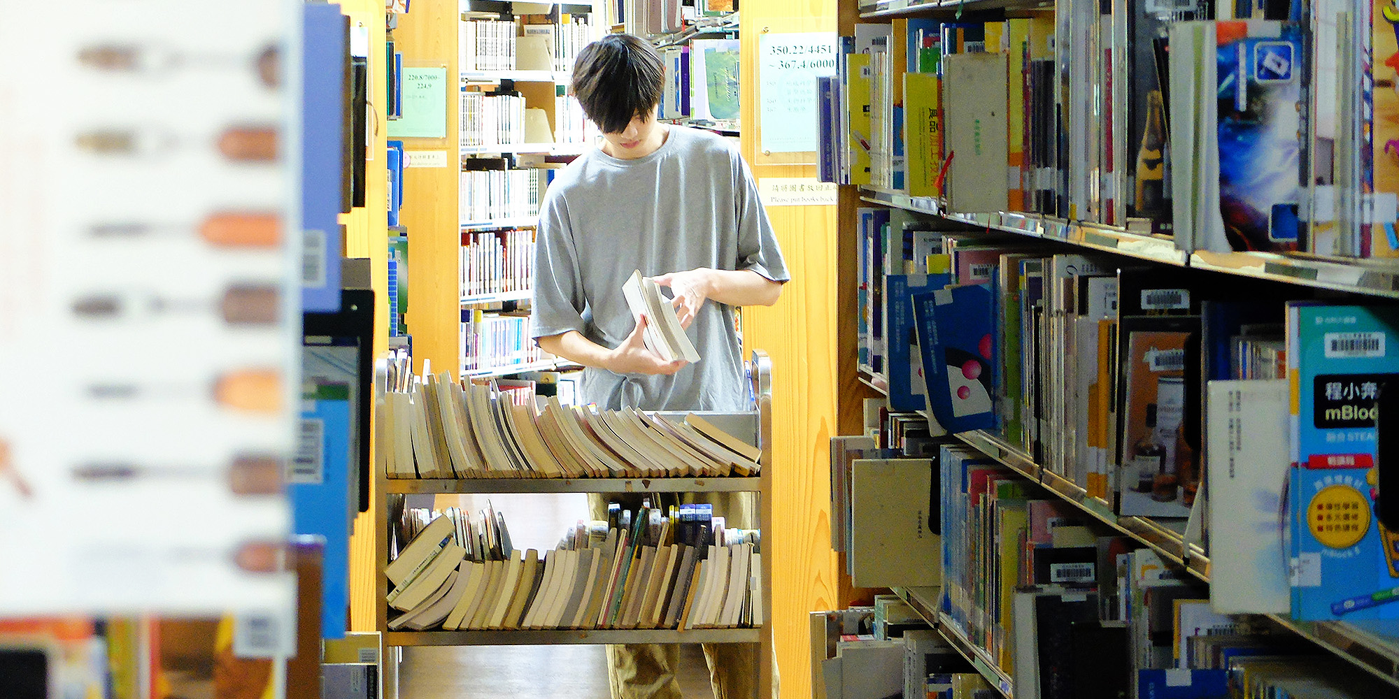 圖書館一景 圖書館一景
